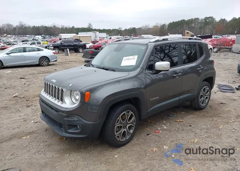 2017 Jeep Renegade Limited 4X4 из США, поврежденный, VIN ZACCJBDB7HPF05217
